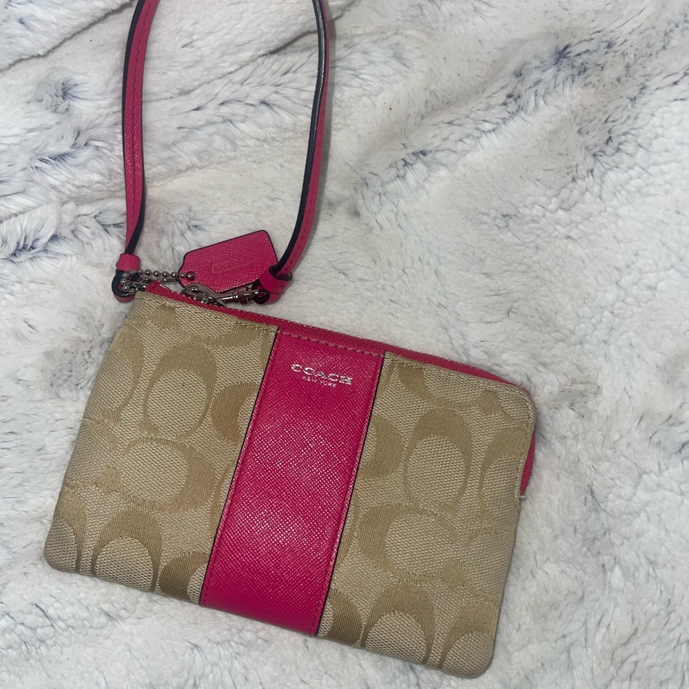 Coach wristlet